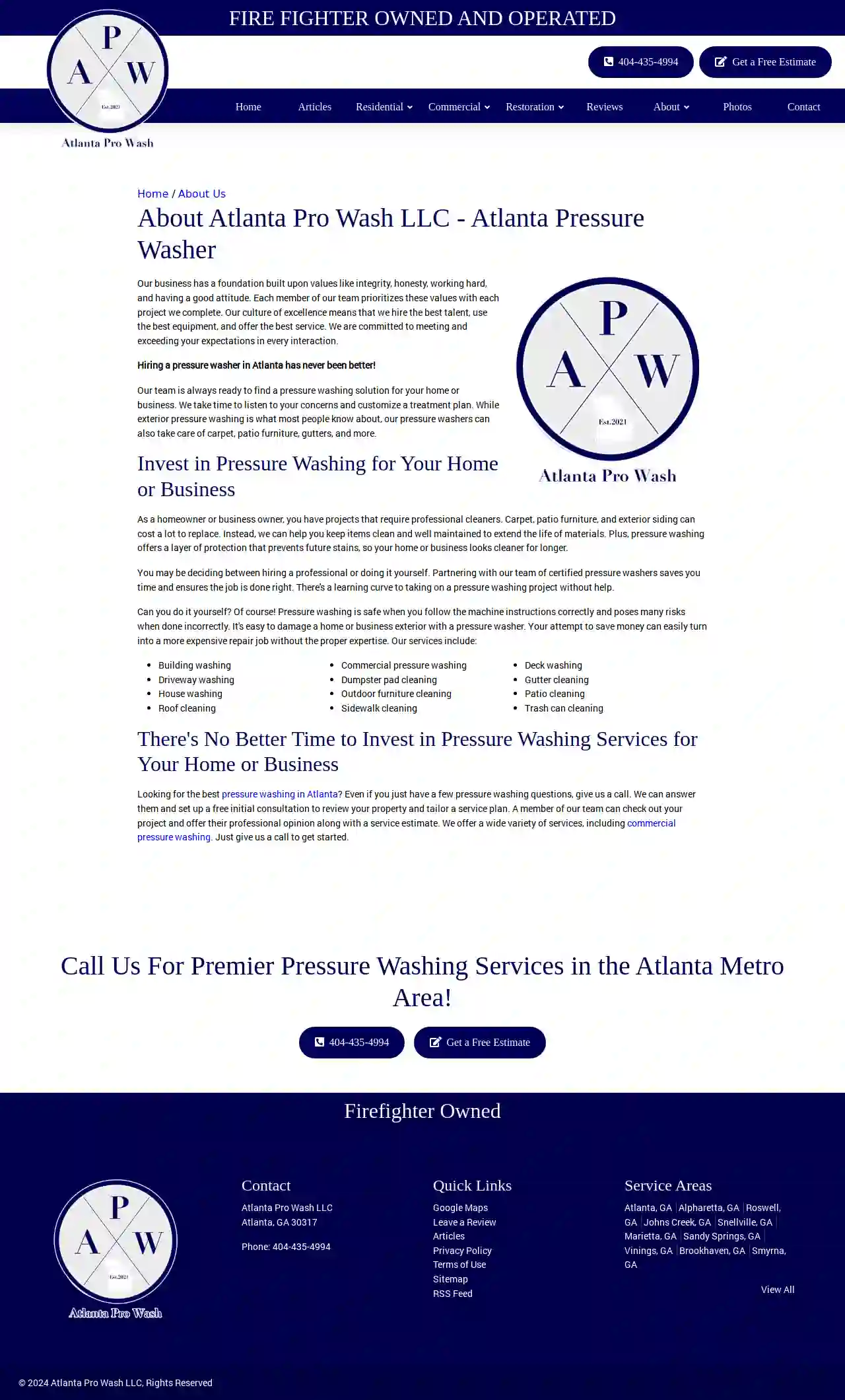 Atlanta Pro Wash LLC