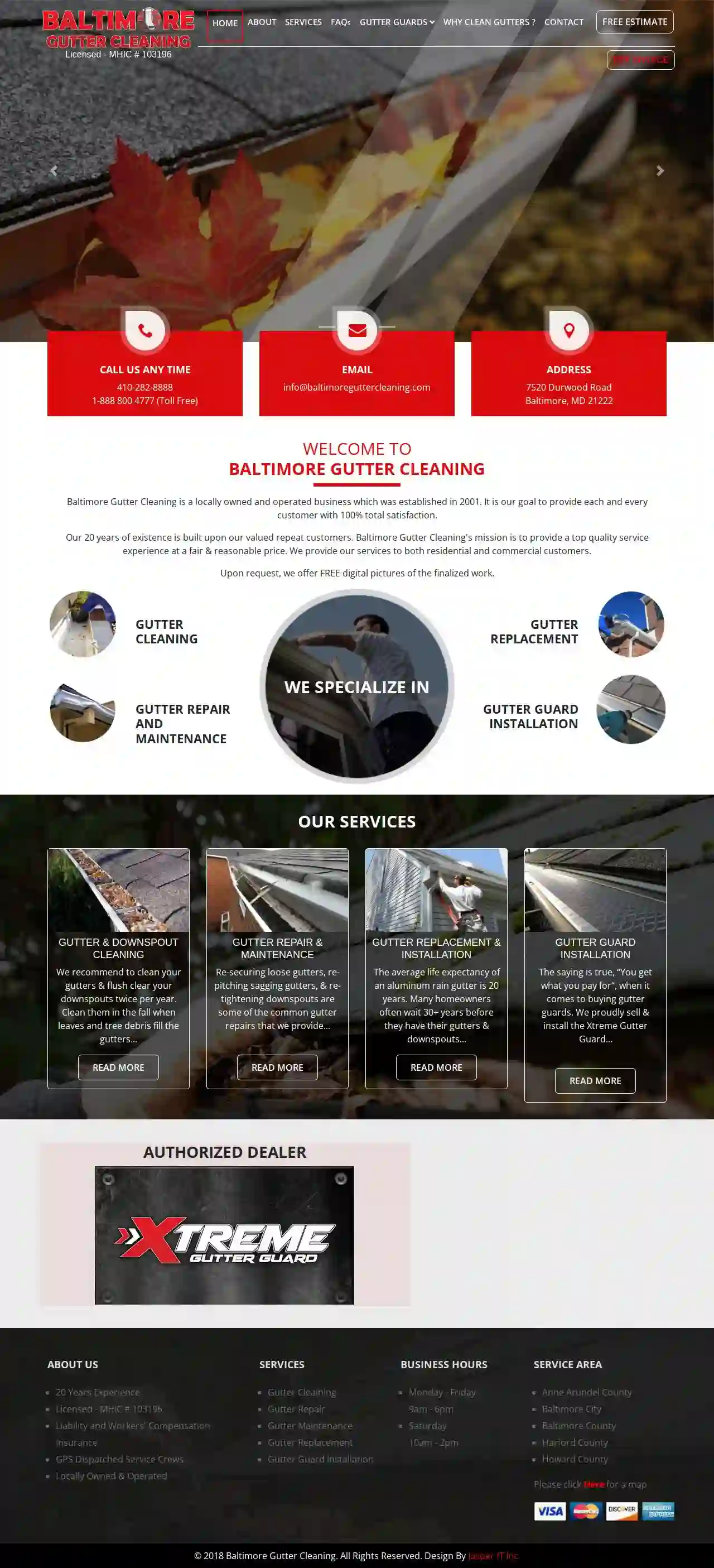 Baltimore Gutter Cleaning