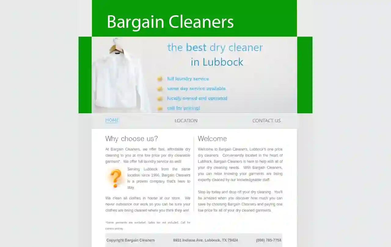 Bargain Cleaners