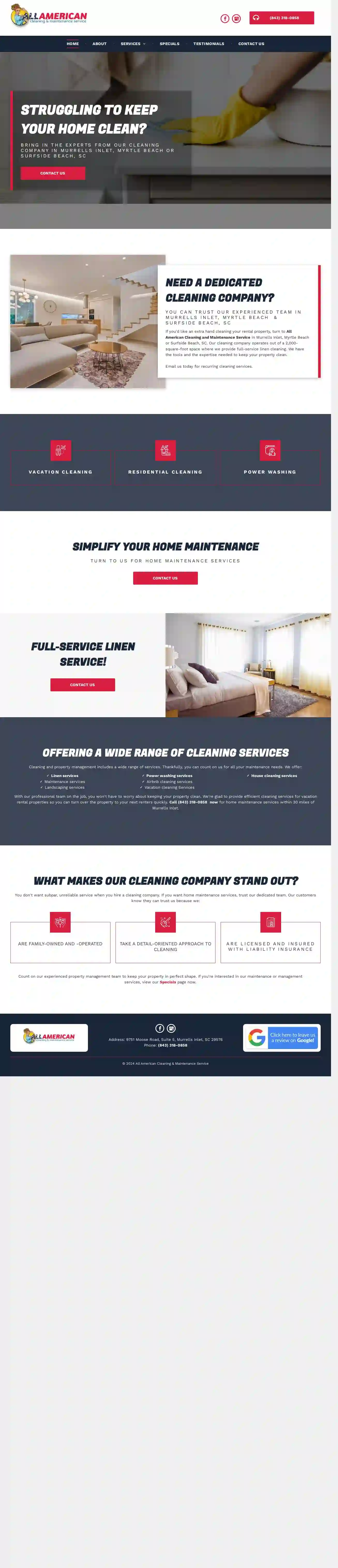 All American Cleaning and Maintenance Services