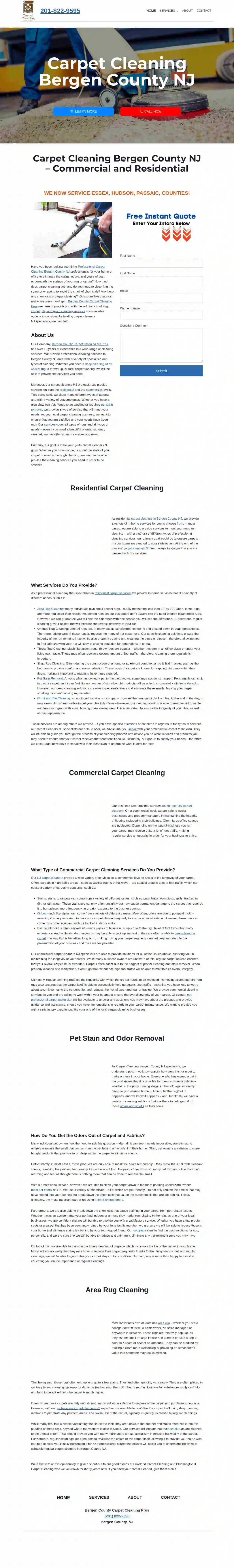 Bergen County Carpet Cleaning Pros