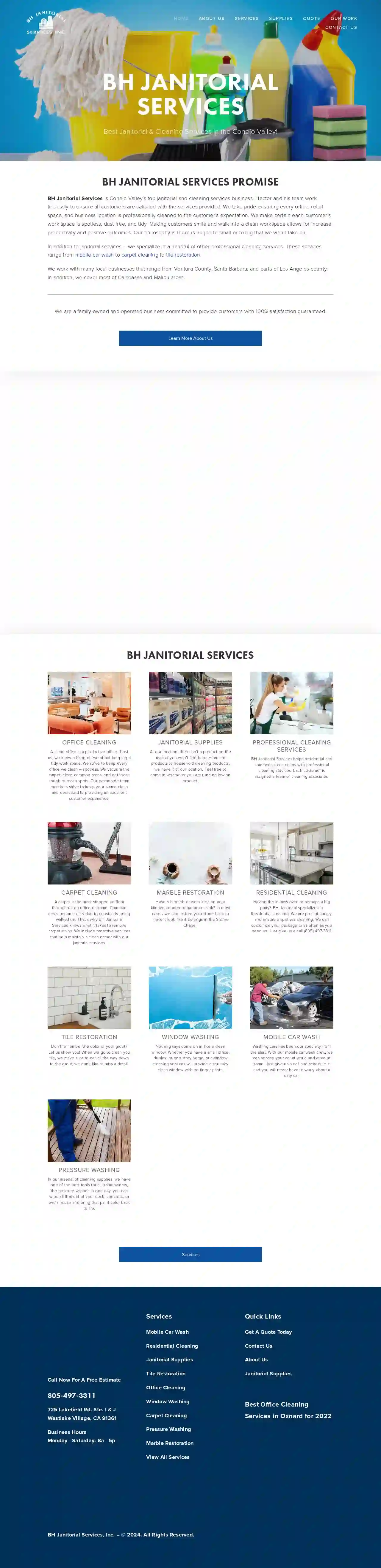 BH JANITORIAL SERVICES INC.