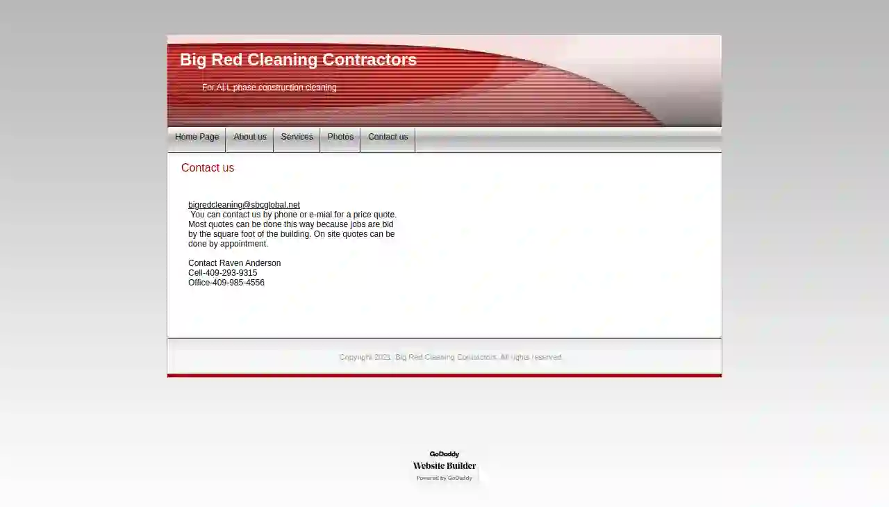 Big Red Cleaning Contractors