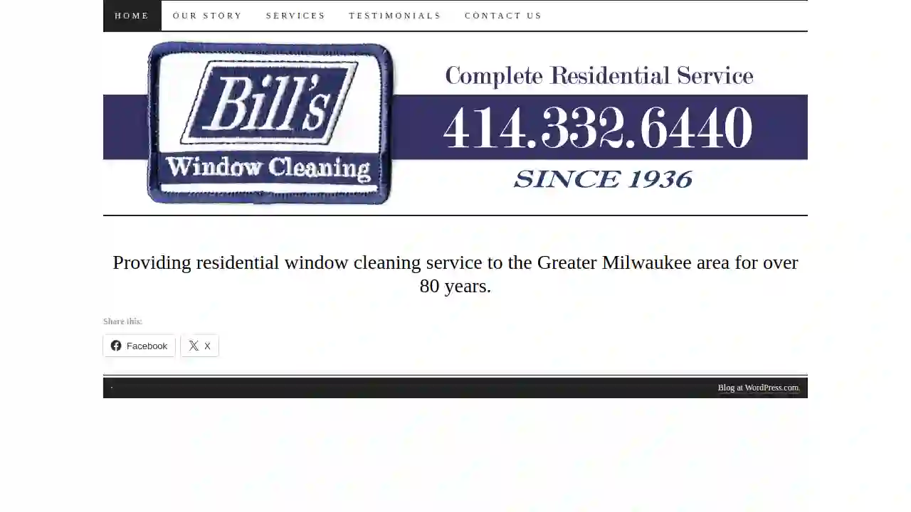 Bill's Window Cleaning Co