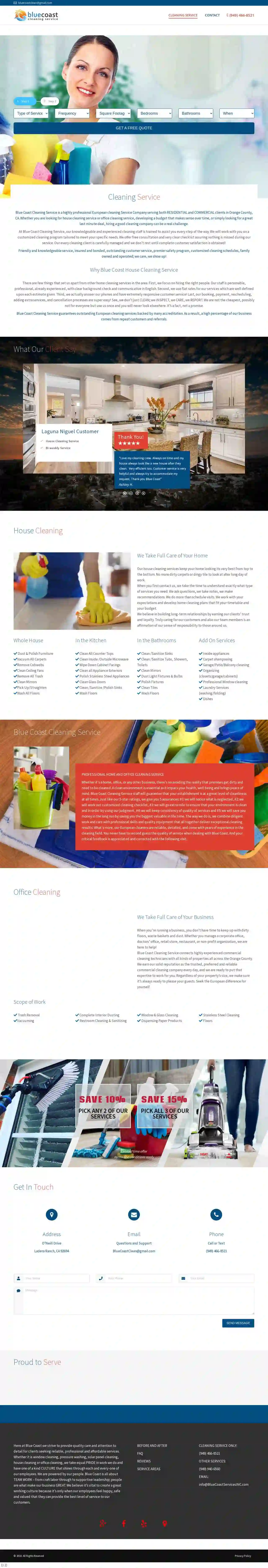 Blue Coast Cleaning Service