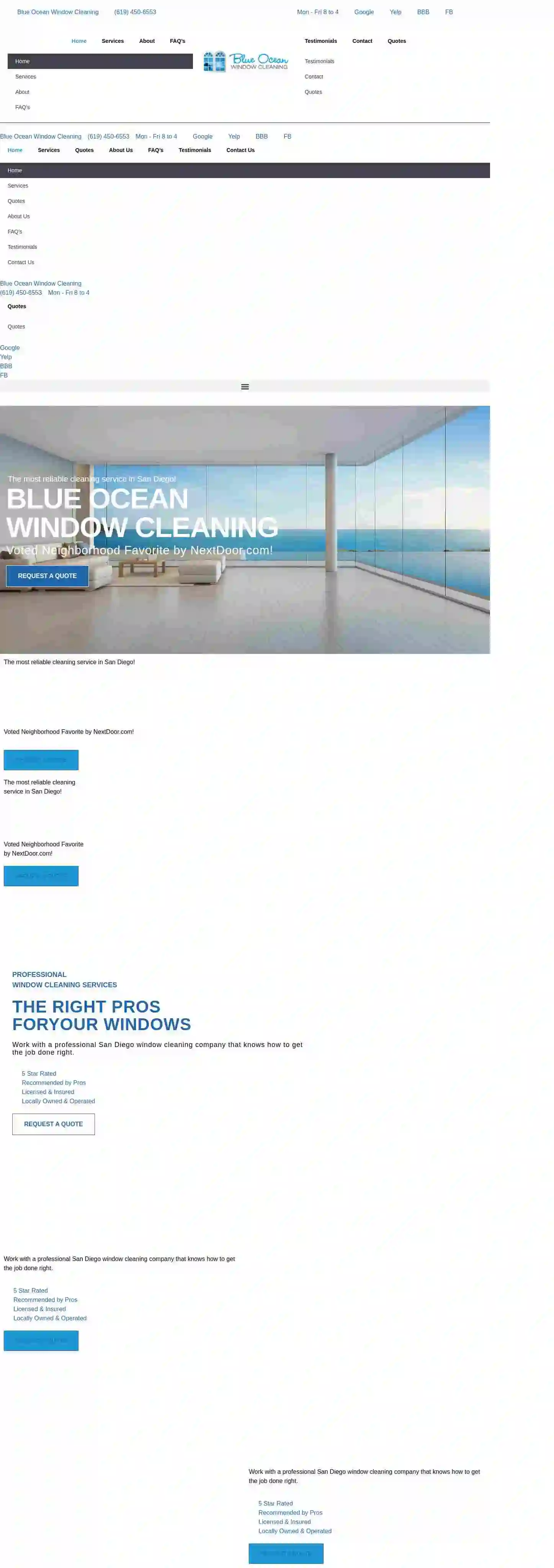 Blue Ocean Window Cleaning