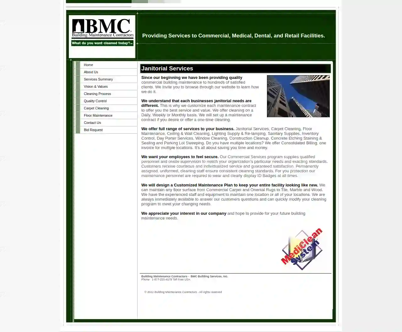 BMC Building Services, Inc.