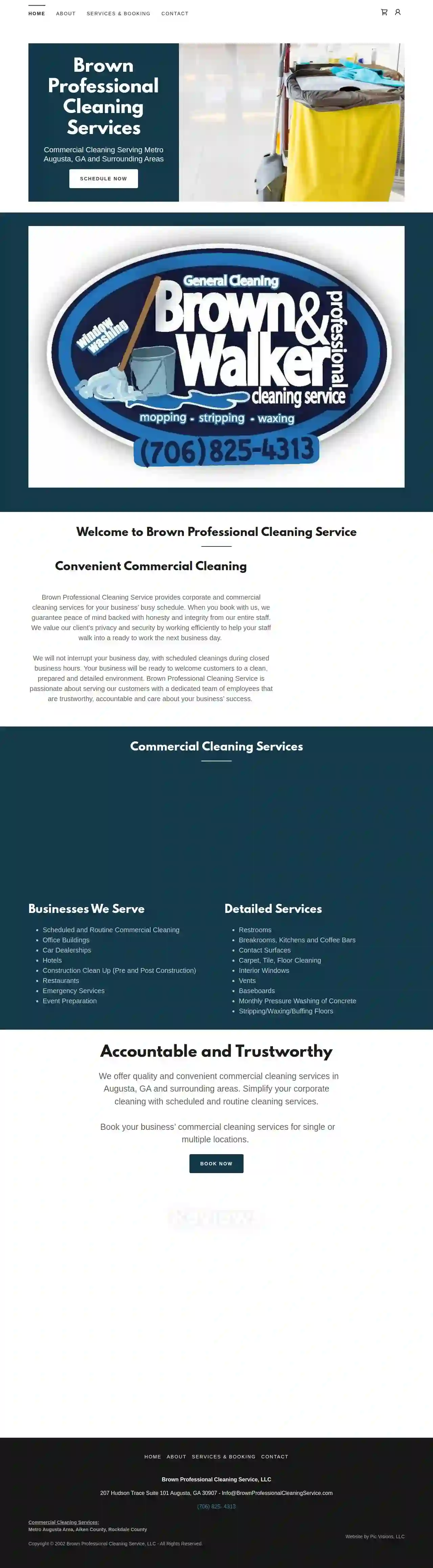 Brown Professional Cleaning Service