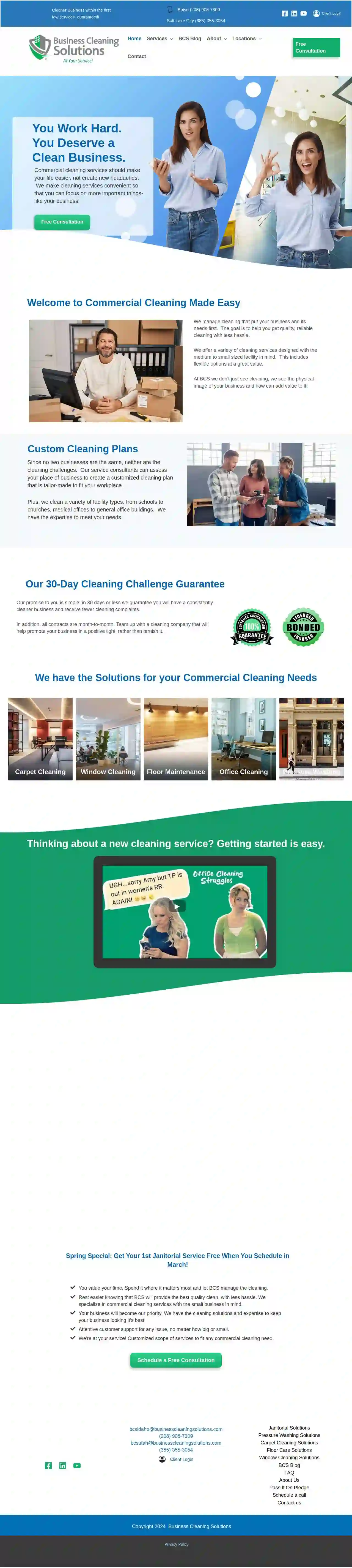 Business Cleaning Solutions