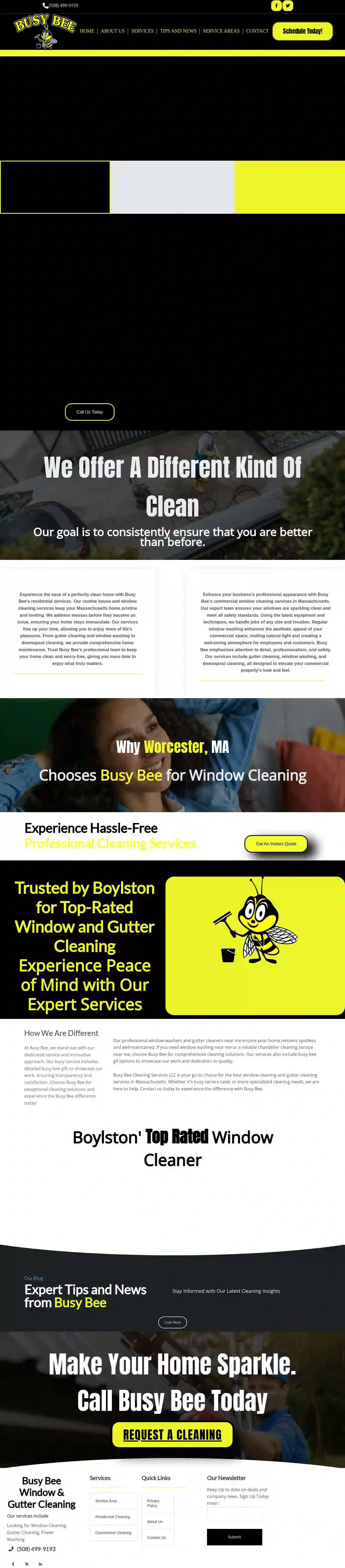 Busy Bee Window & Gutter Cleaning