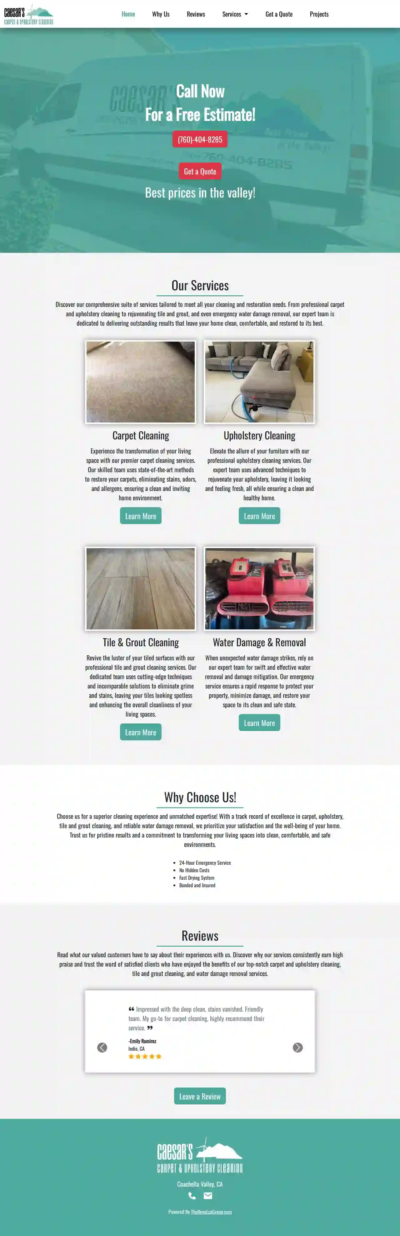 Caesar's Carpet & Upholstery Cleaning