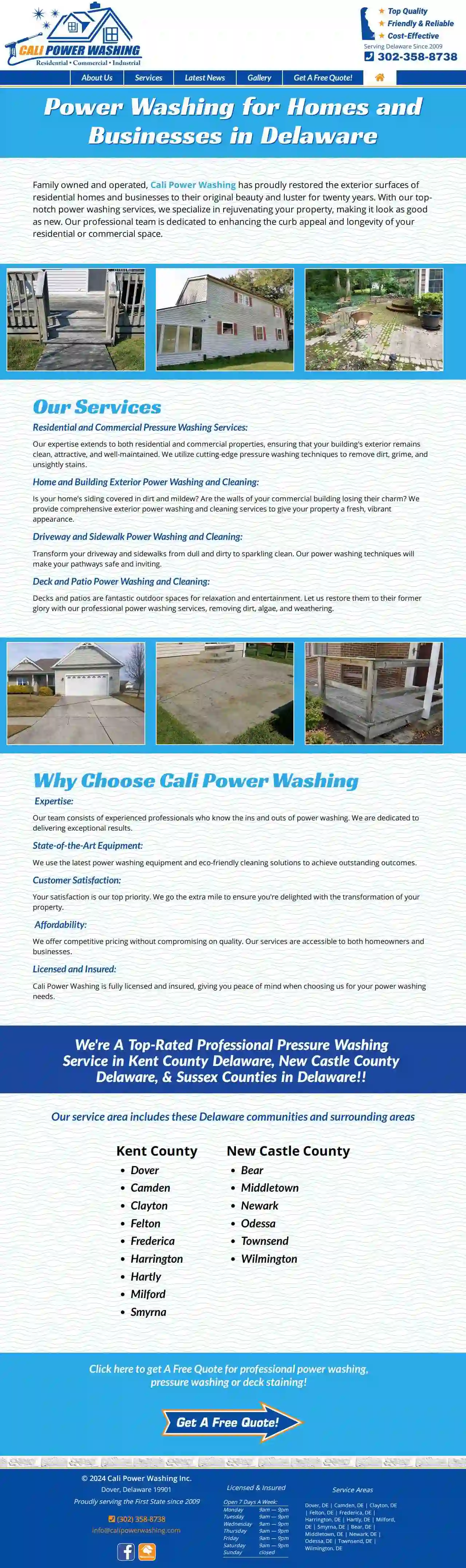 Cali power washing Inc.