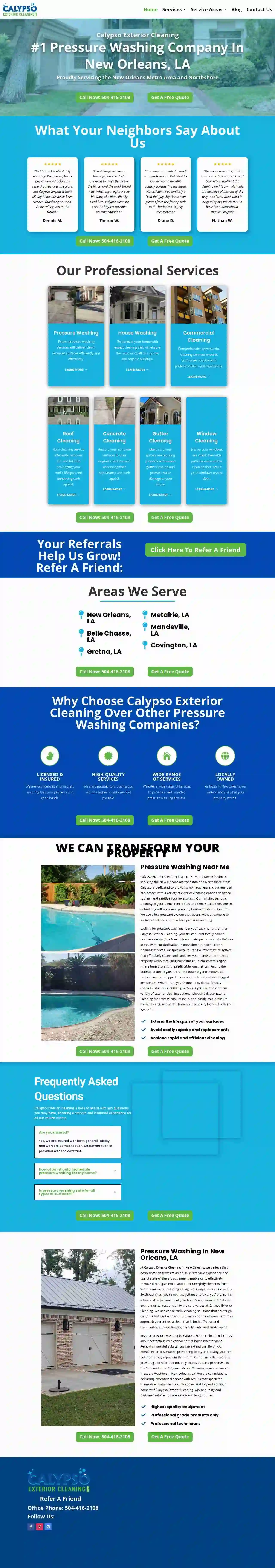 Calypso Exterior Cleaning, LLC