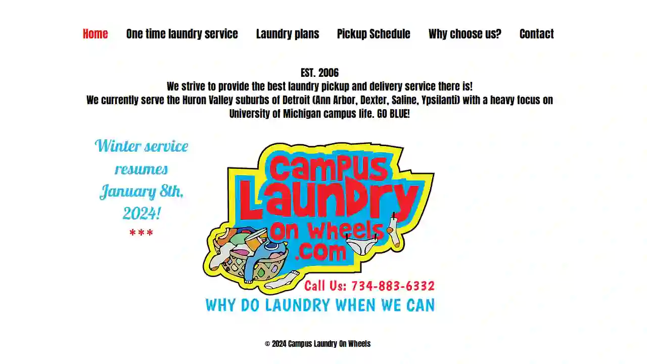 Campus Laundry On Wheels