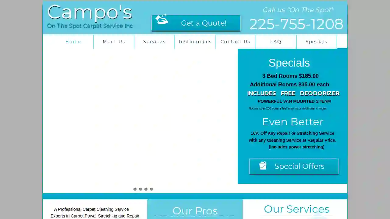 Campo's On The Spot Carpet Services Inc