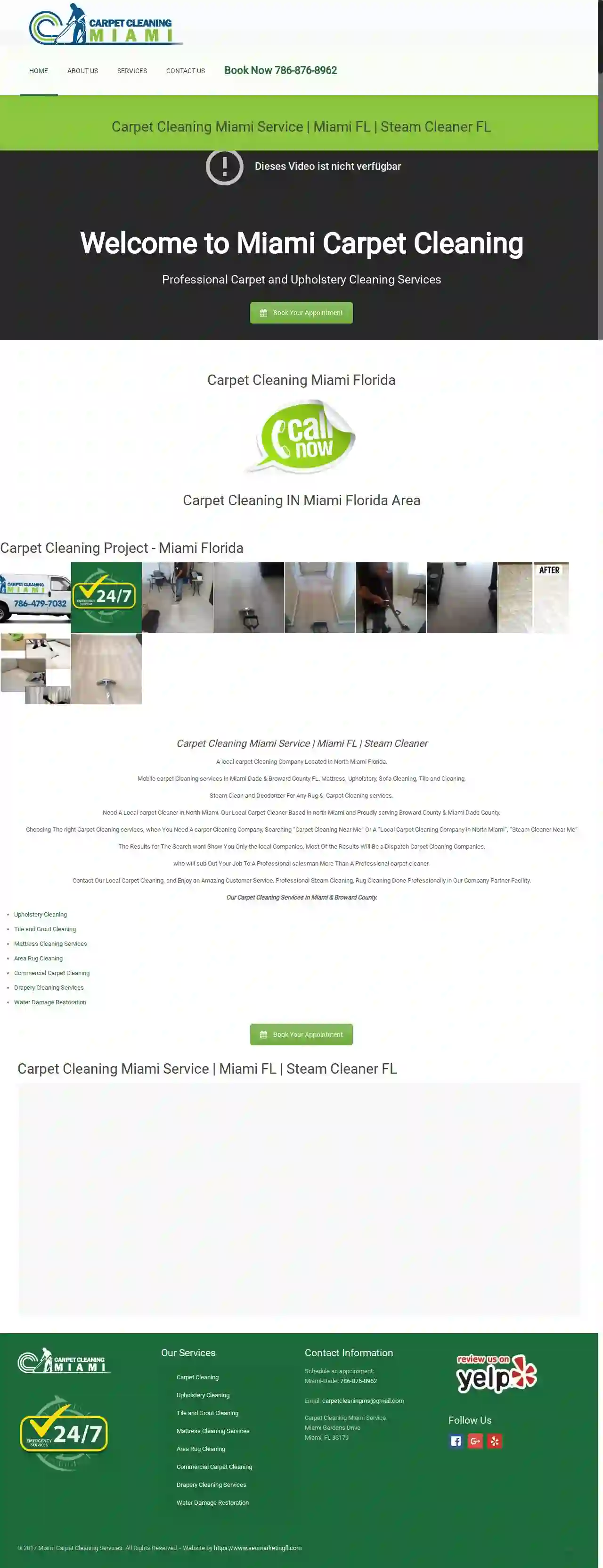 Carpet Cleaning Miami Service