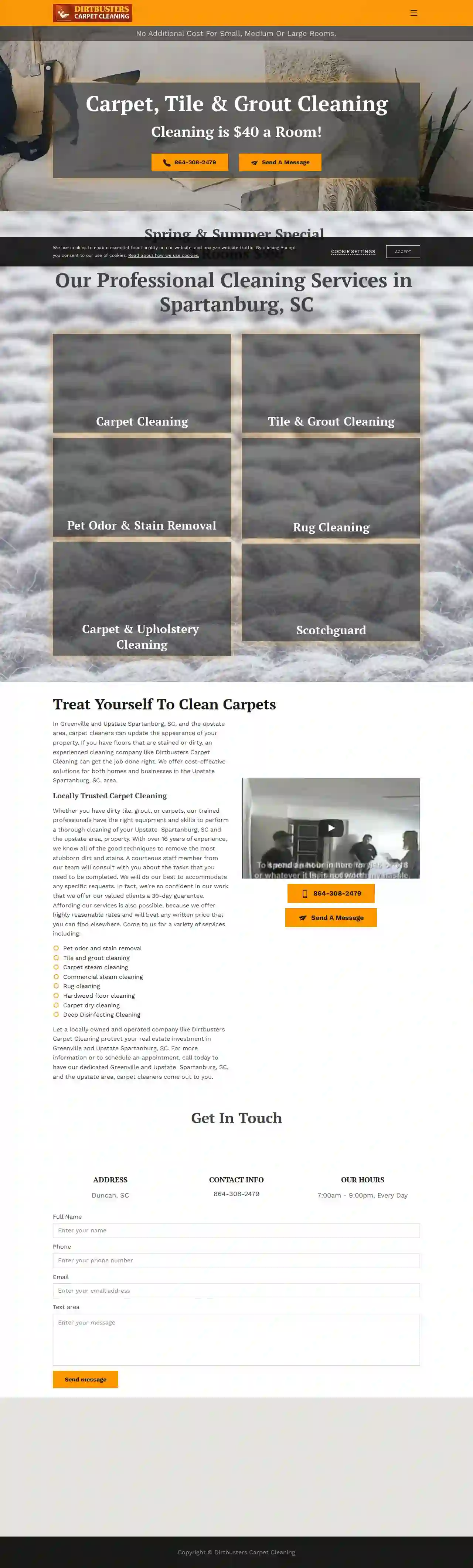 Dirtbusters Carpet Cleaning