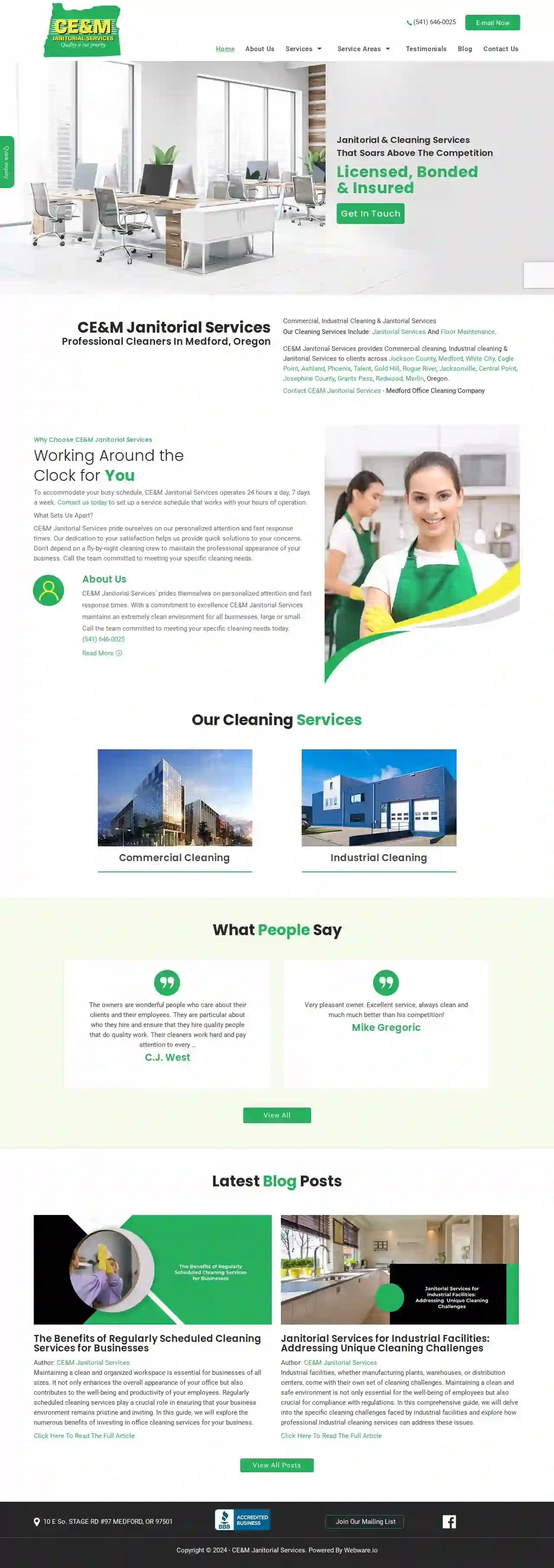 CE & M Janitorial Services