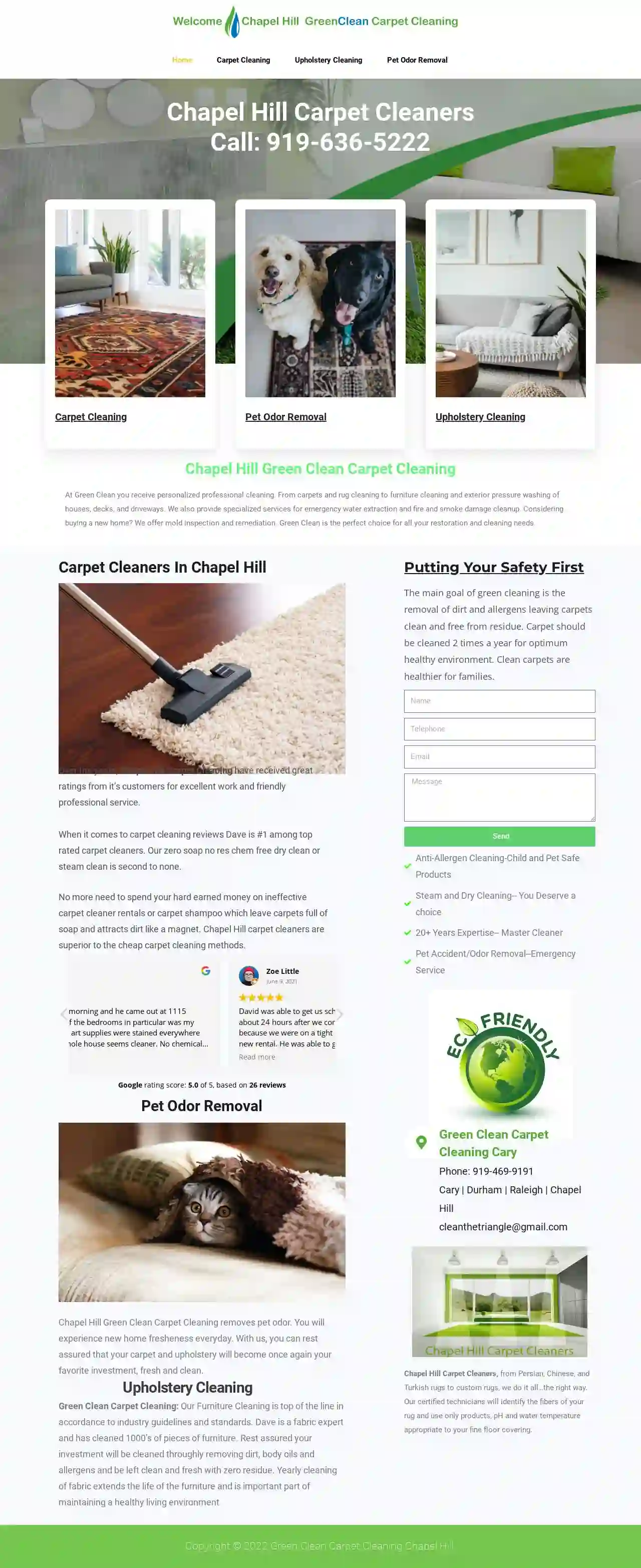 Green Clean Carpet Cleaning