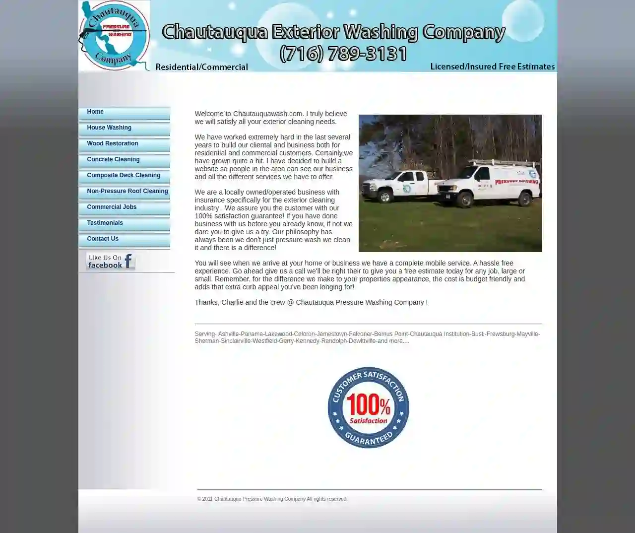 Chautauqua Pressure Washing Company