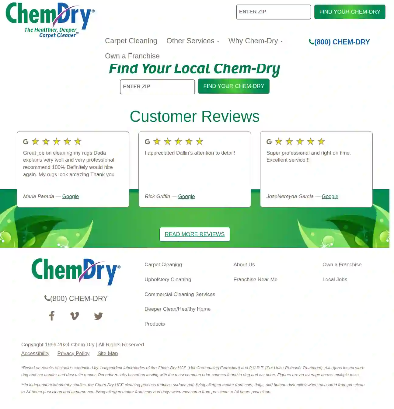 Quality Touch Chem-Dry Carpet Cleaning