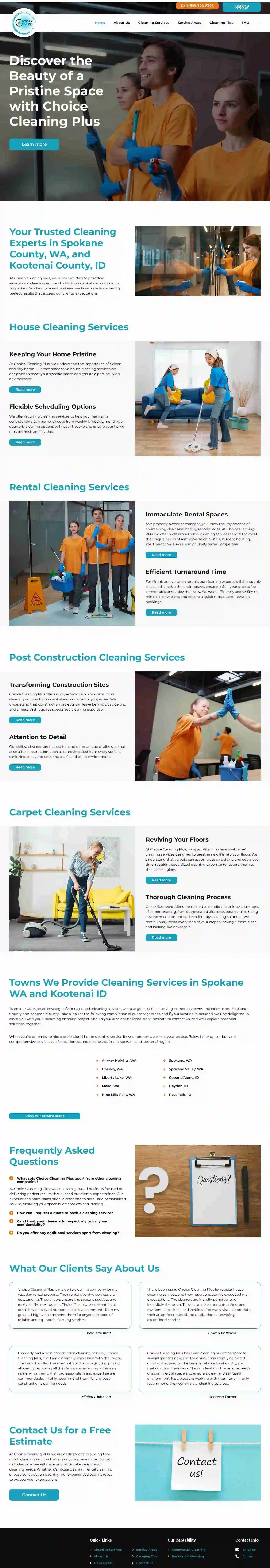 Choice Cleaning Plus - Residential and Commercial Cleaning