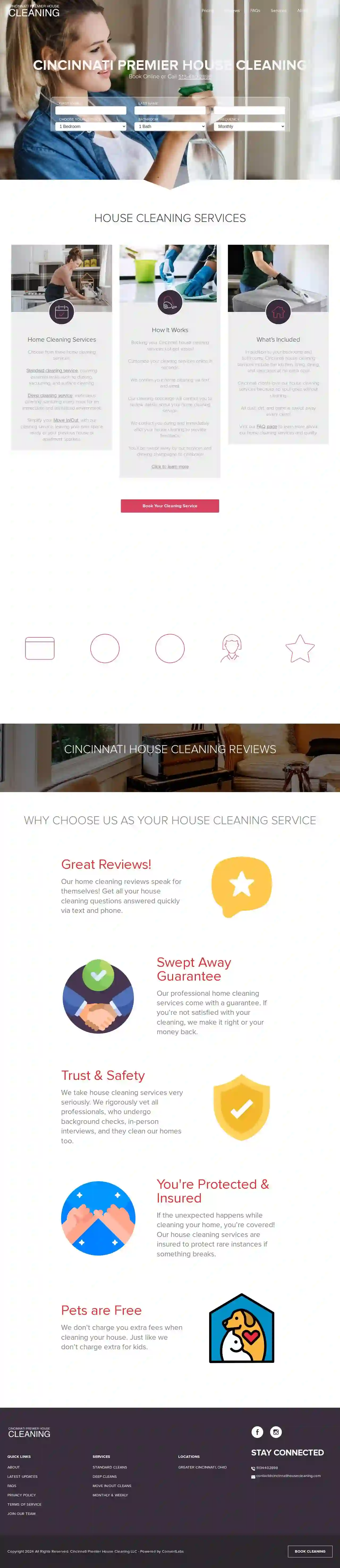 Cincinnati Premier House Cleaning