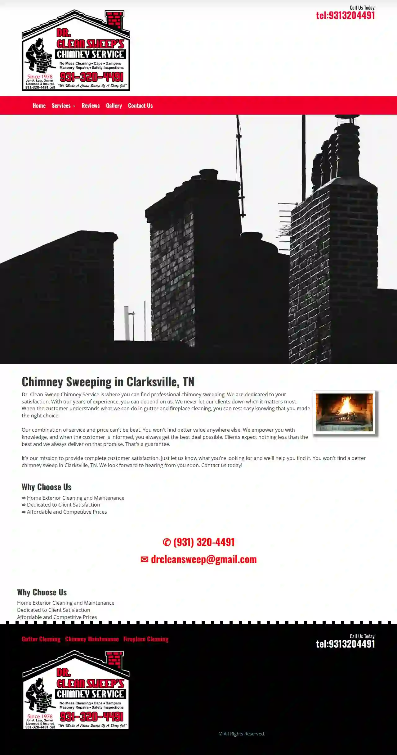 Dr. Clean Sweep Chimney Service