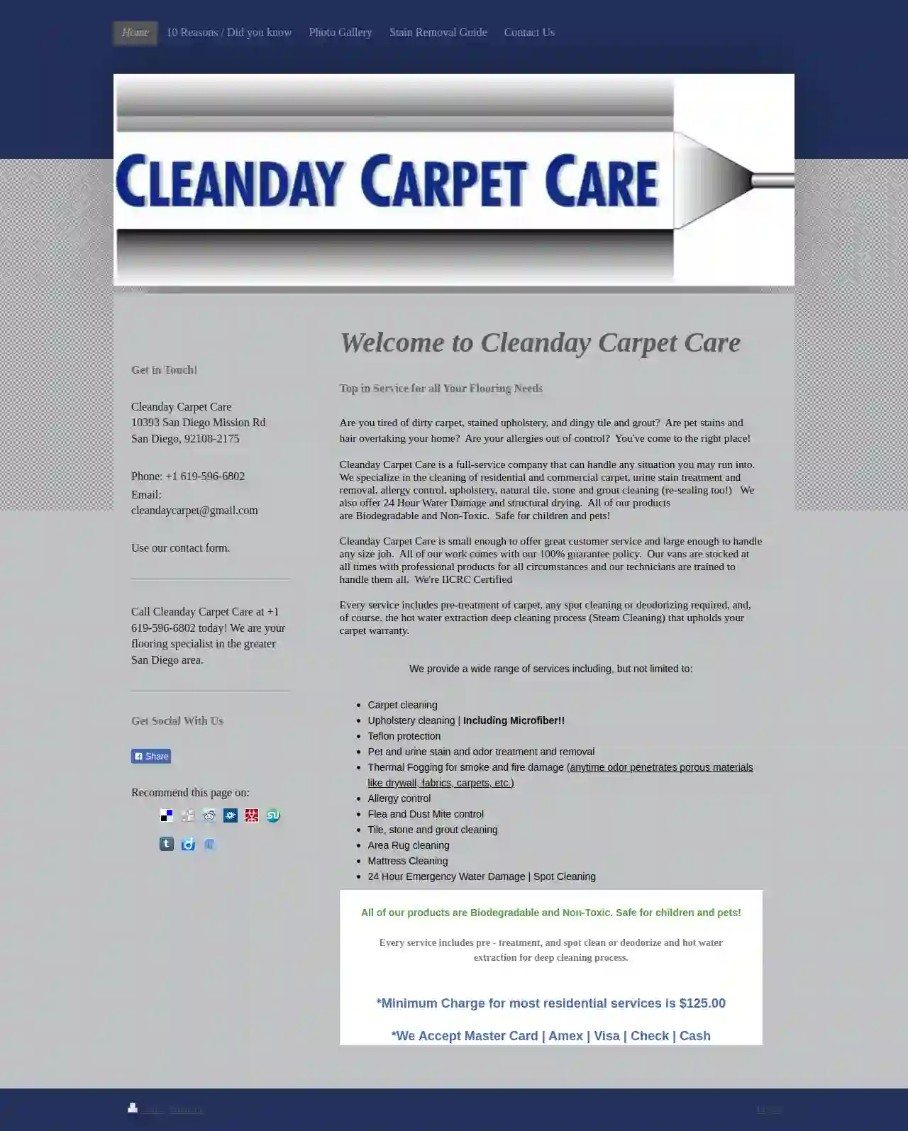 Cleanday Carpet Care