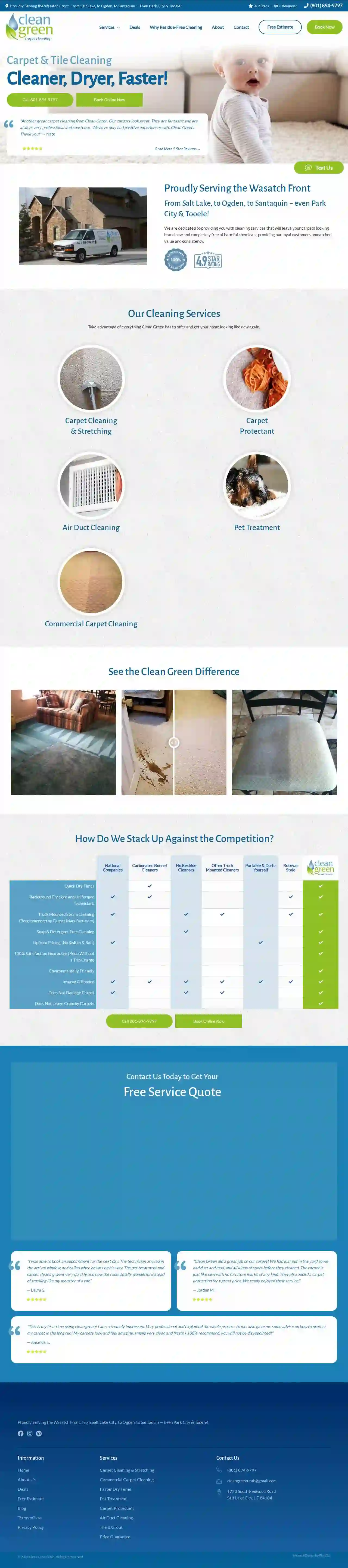 Clean Green Carpet Cleaning LLC