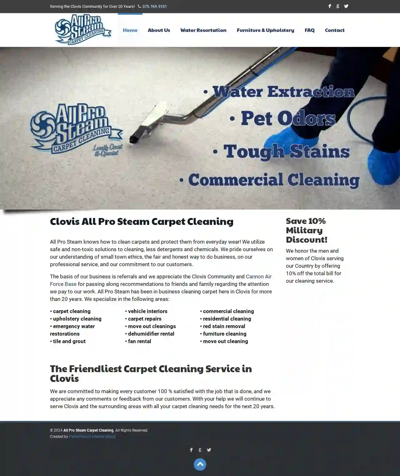 All Pro-Steam Carpet Cleaning