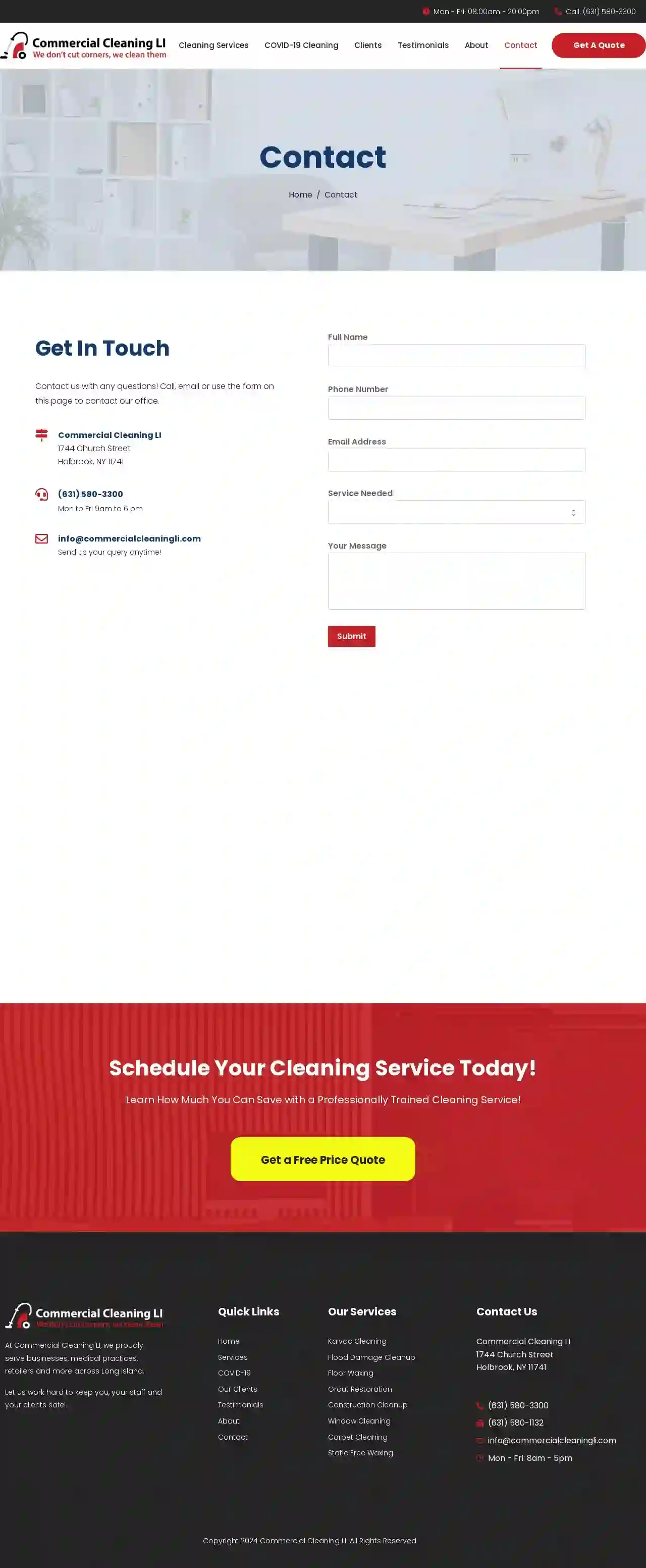 Commercial Cleaning LI