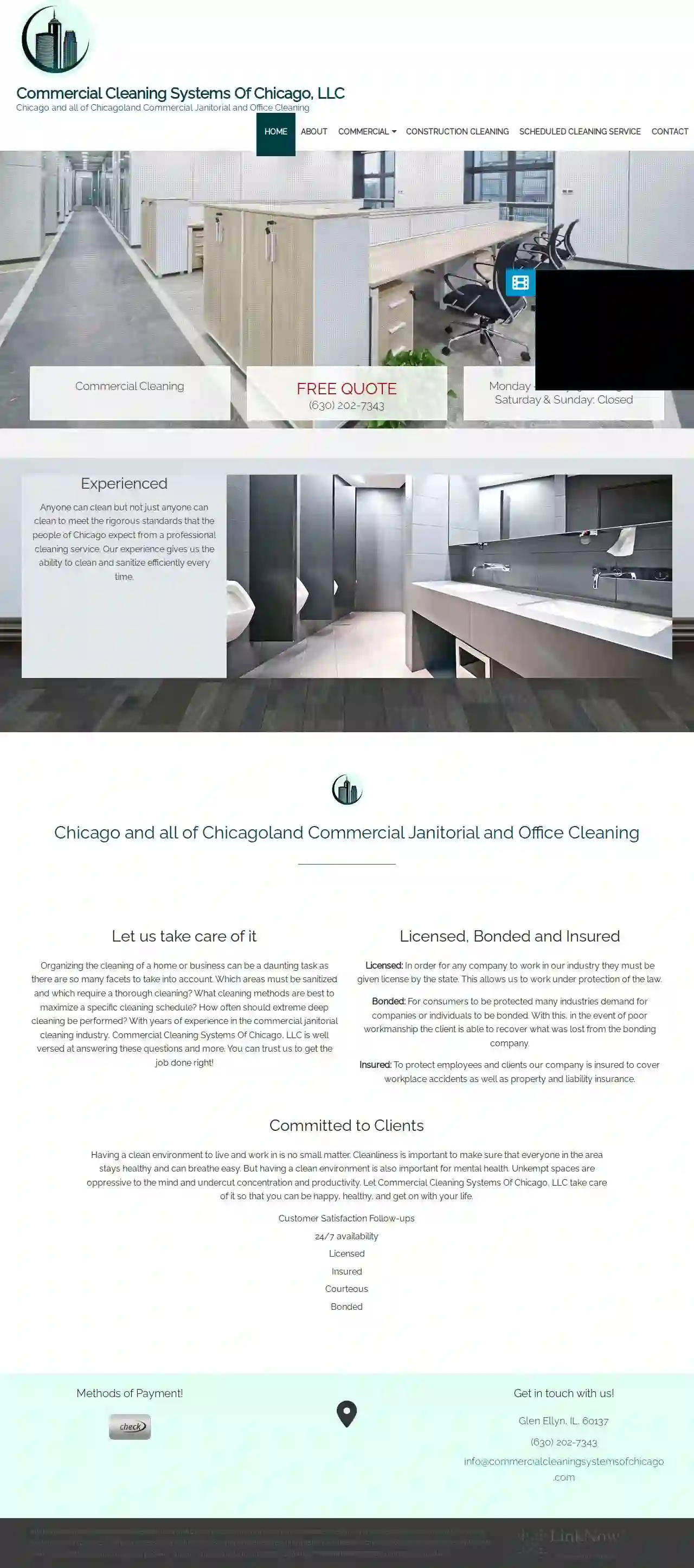 Commercial Cleaning Systems Of Chicago, LLC