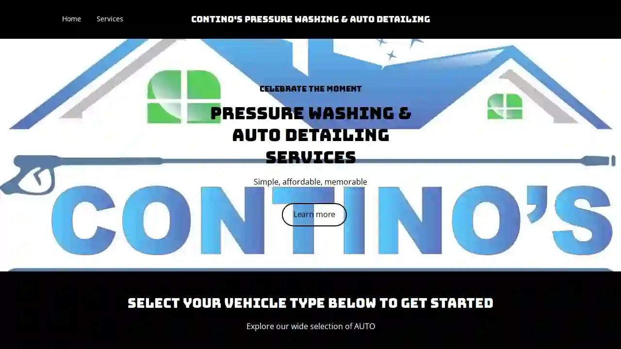 Contino’s pressure Washing Services