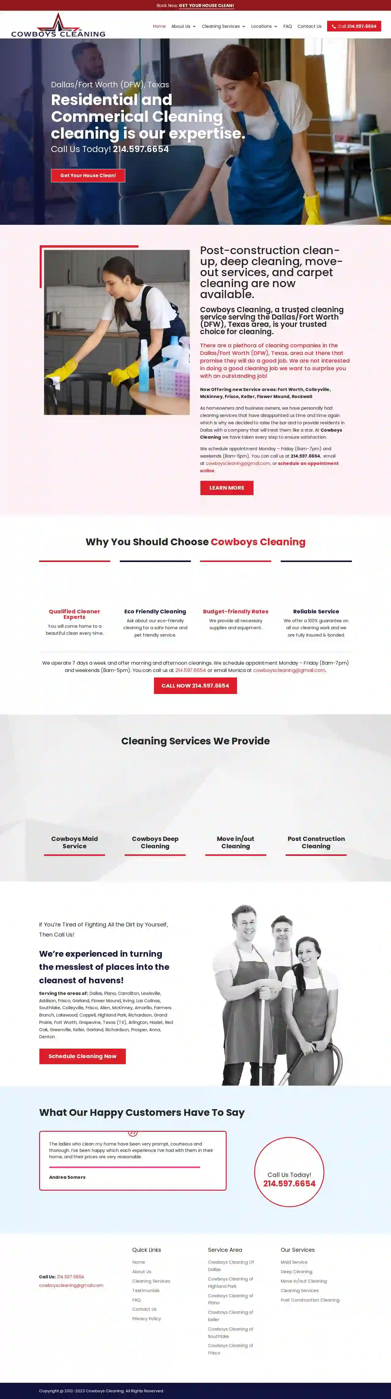 Cowboys Cleaning & Remodel Clean