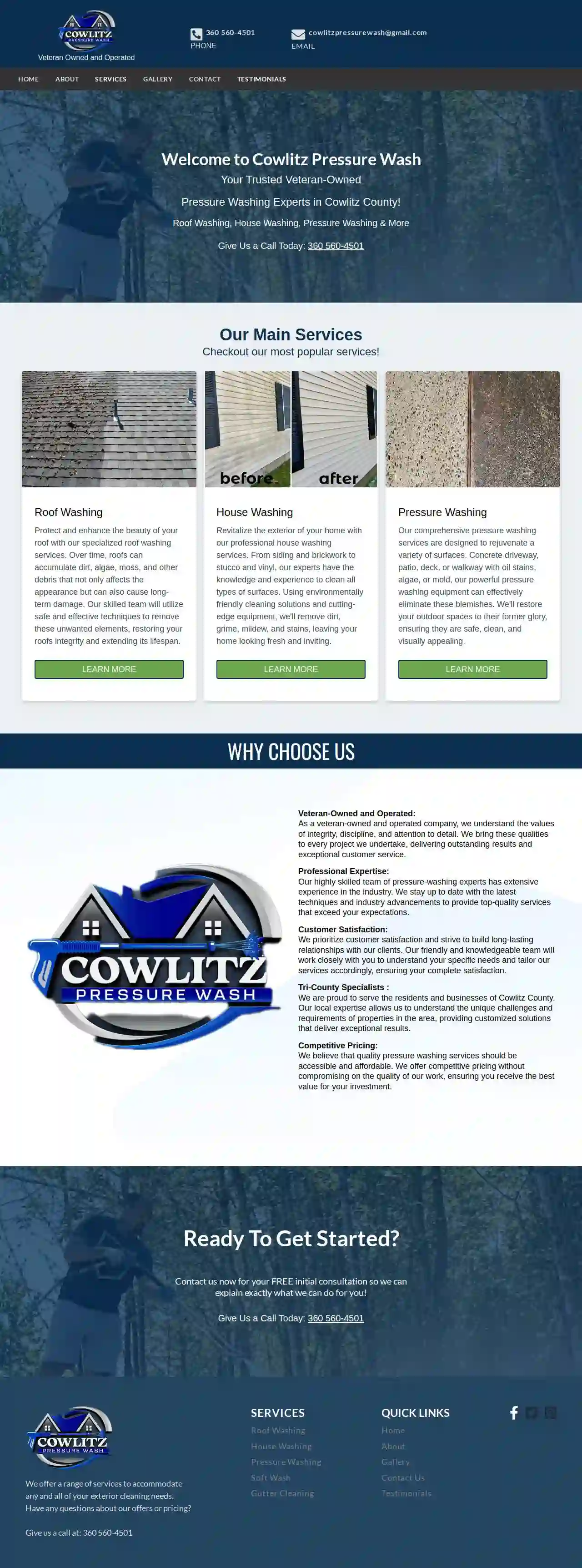 Cowlitz Pressure Wash LLC