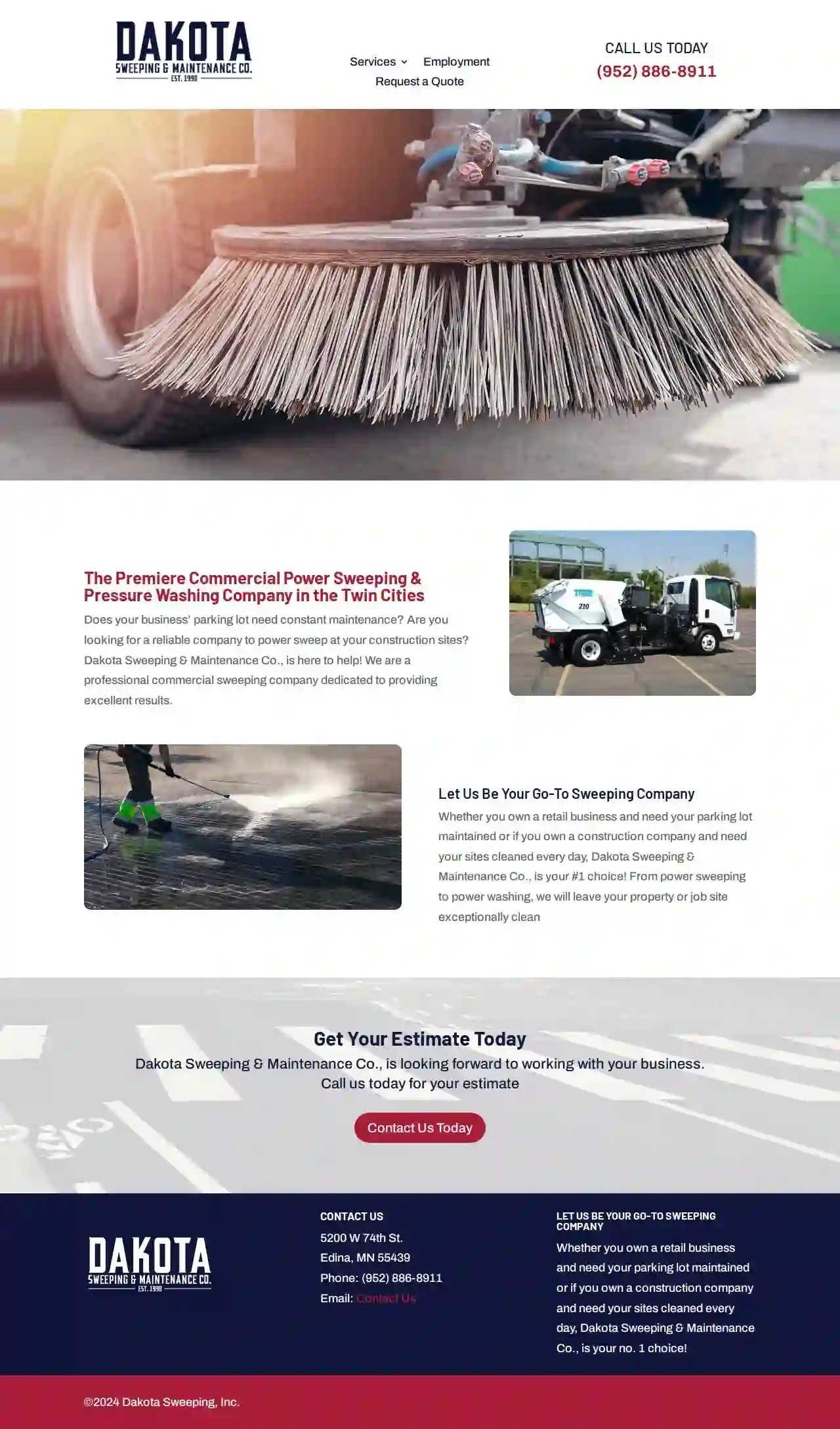 Dakota Sweeping & Maintenance Co