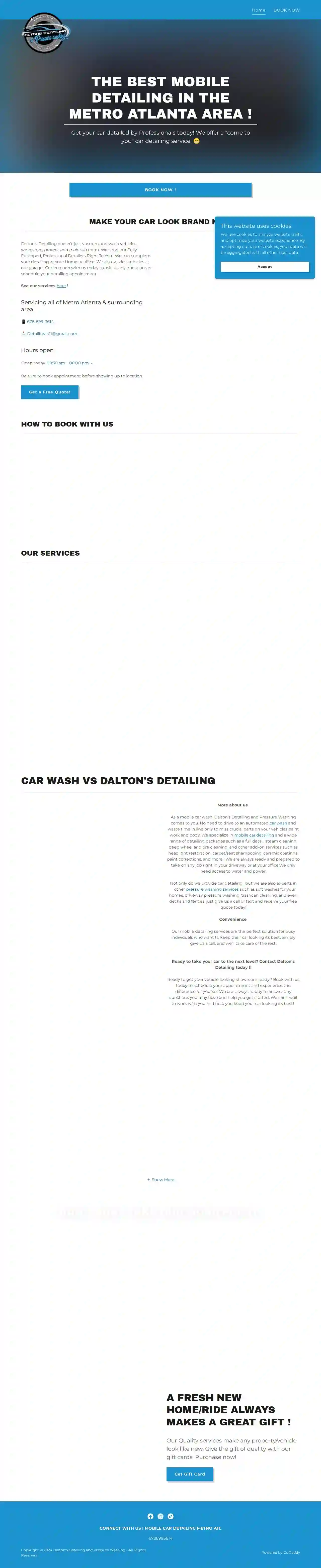 Dalton’s Detailing and Pressure Washing LLC