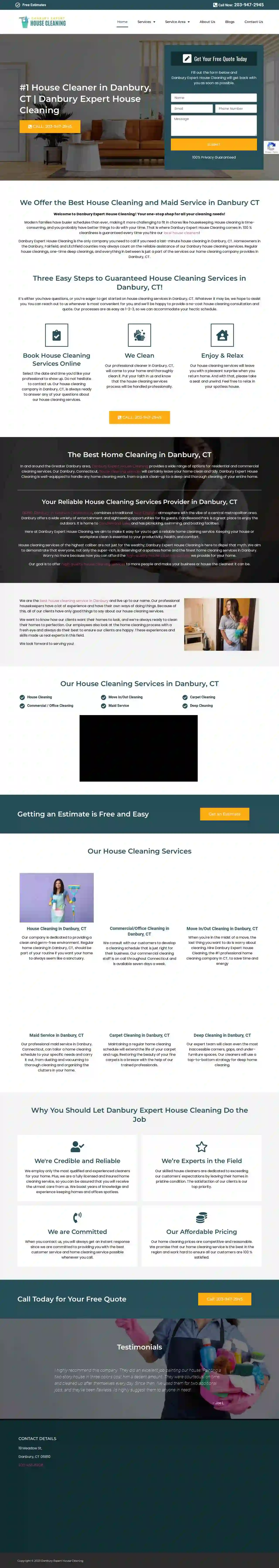 Danbury Expert House Cleaning