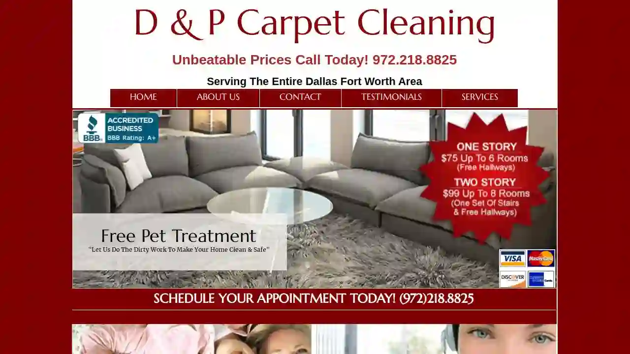 D & P Carpet Cleaning