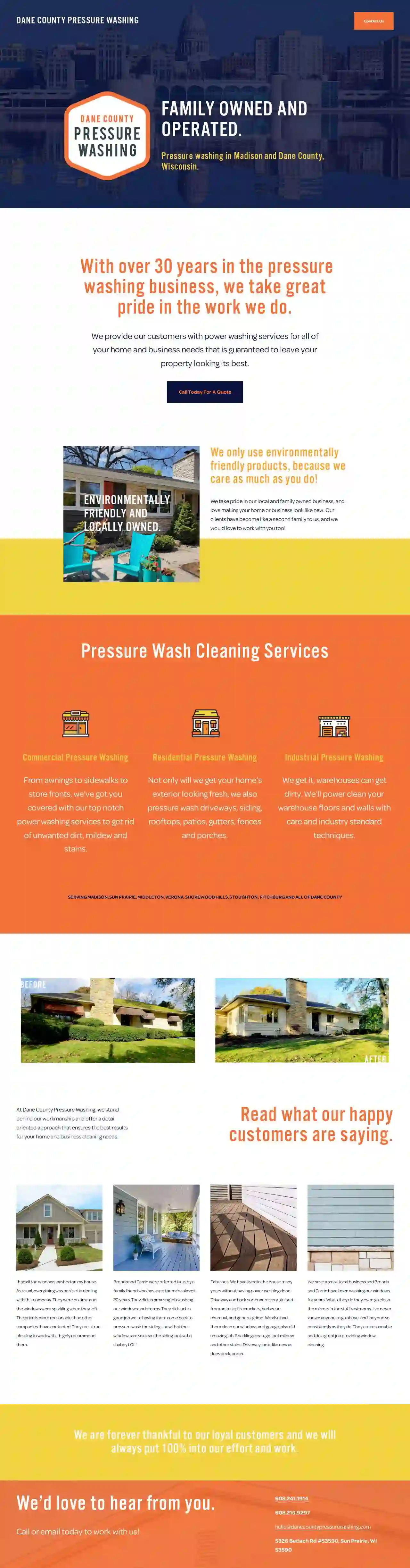 Dane County Pressure Washing