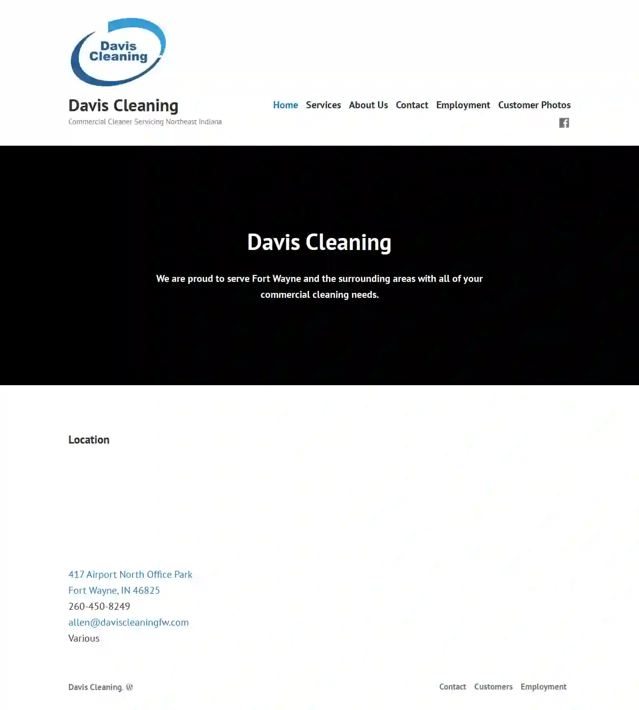 Davis Cleaning FW