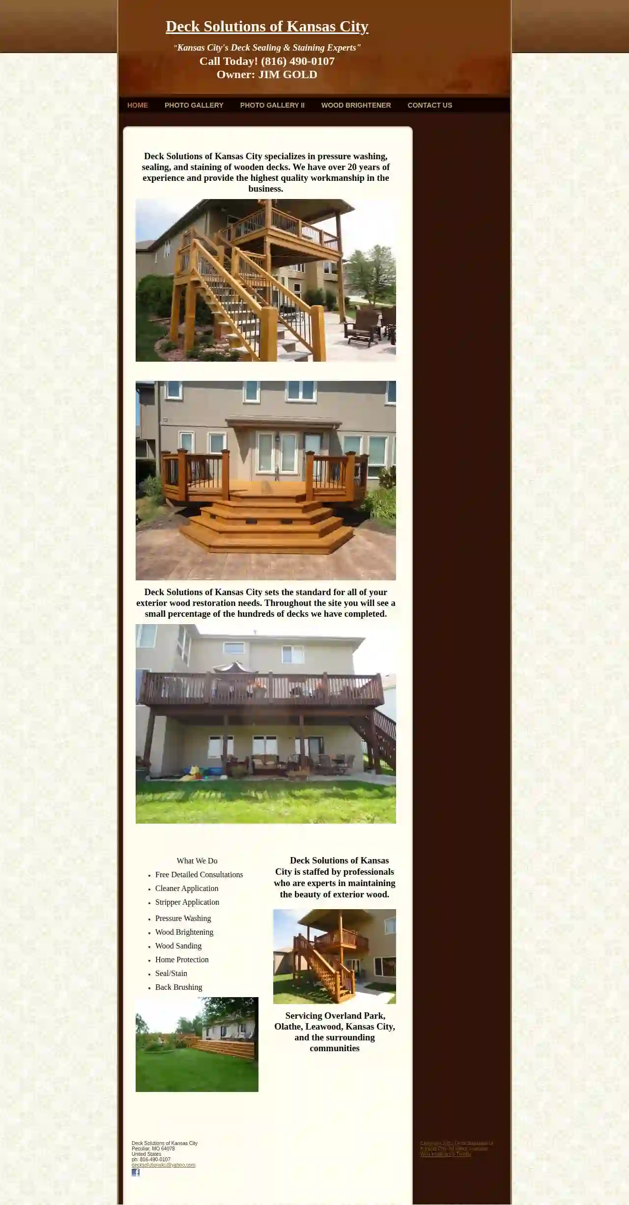 Deck Solutions of Kansas City