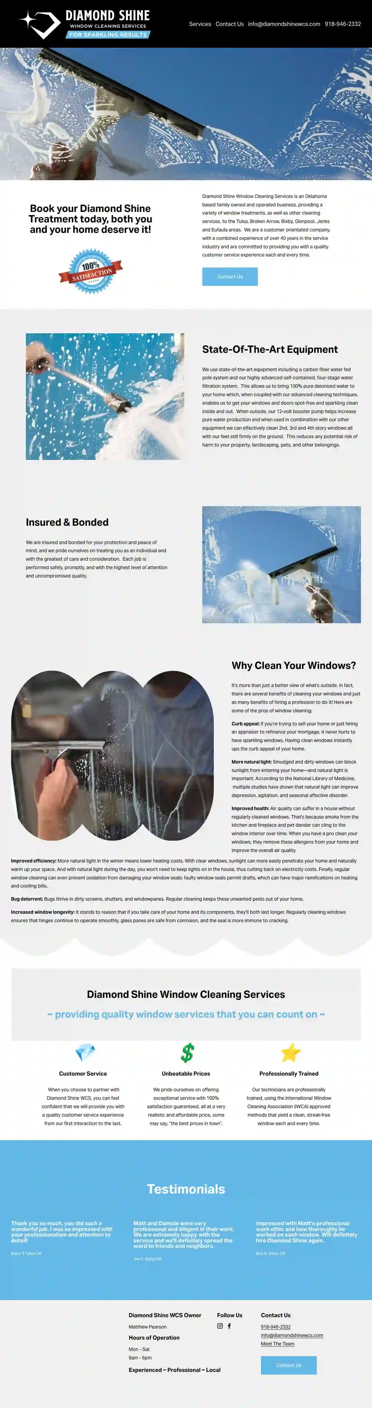 Diamond Shine Window Cleaning Services