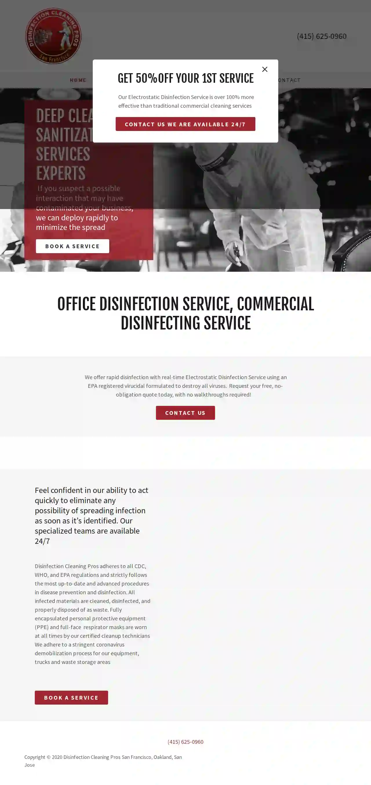 Deep Cleaning & Disinfection Services San Francisco