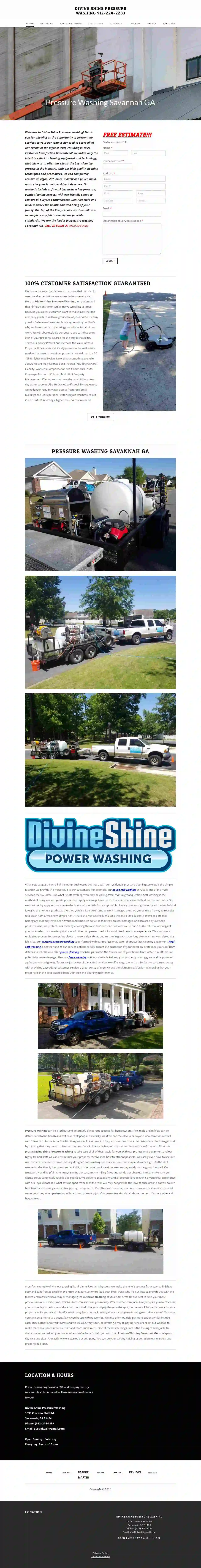 Divine Shine Pressure Washing