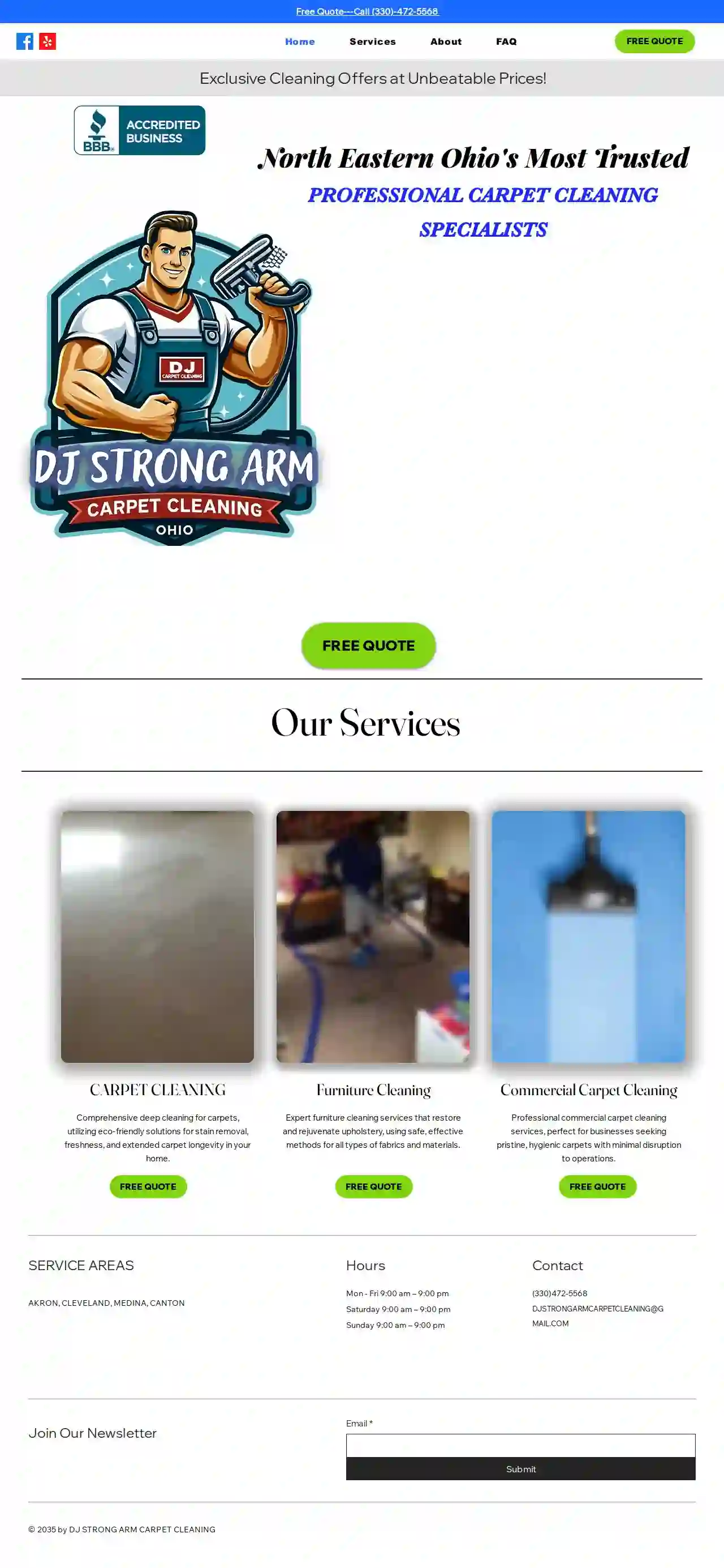 DJ Strong Arm Carpet Cleaning, LLC