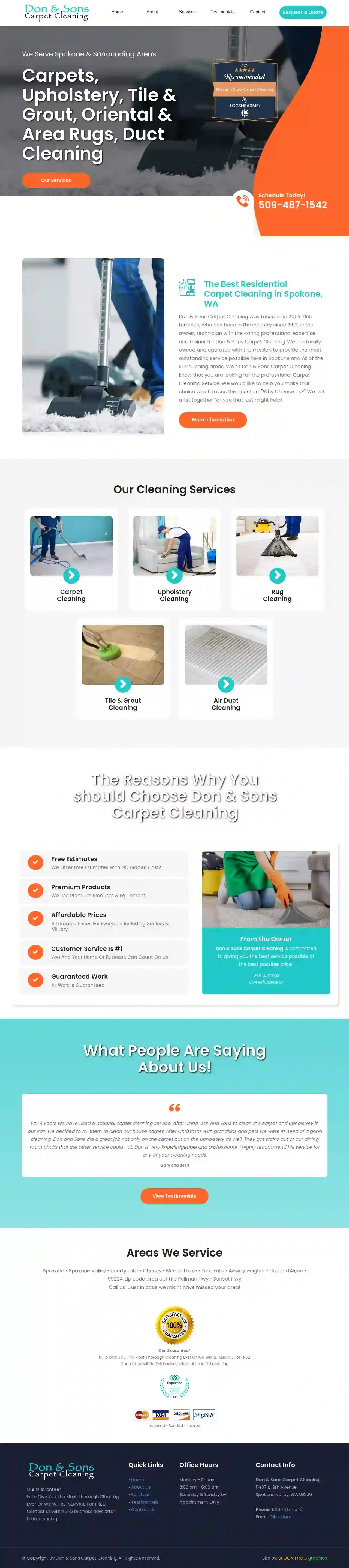 Don and Sons Carpet Cleaning