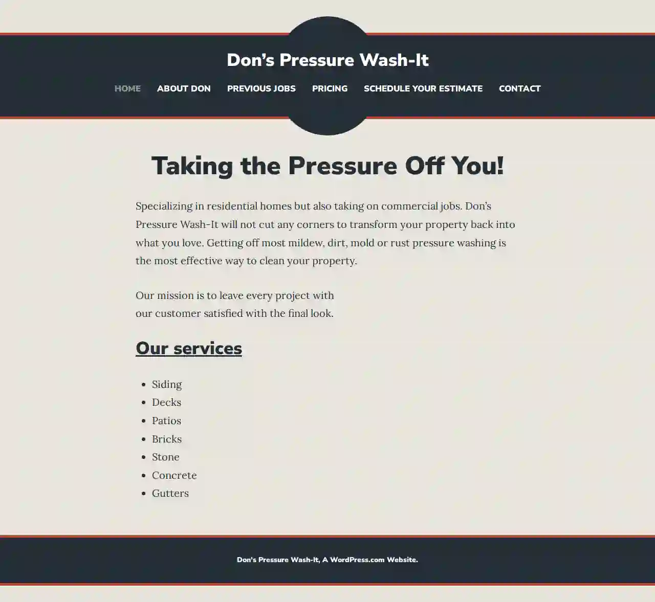 Don's Pressure Wash It