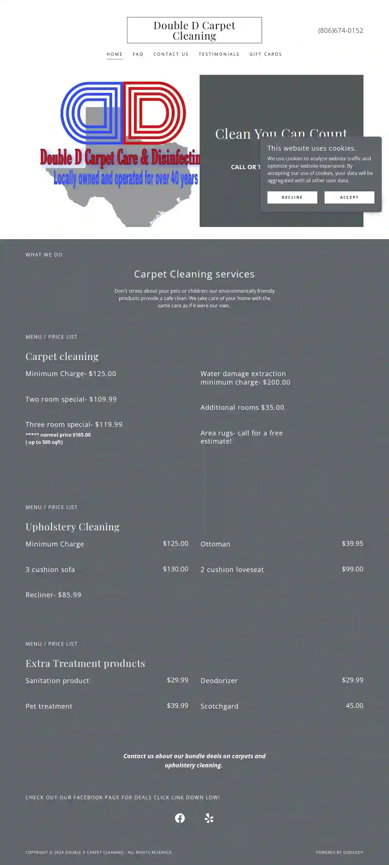 Double D Carpet & Upholstery Cleaning